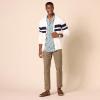 imageAmazon Essentials Mens Vacation Cotton ButtonDown Resort Shirt Short SleeveBlue Floral