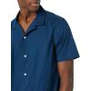 imageAmazon Essentials Mens Vacation Cotton ButtonDown Resort Shirt Short SleeveNavy