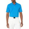 imageAmazon Essentials Mens Golf Polo Shirt MoistureWicking Quick Dry Short SleeveBright Blue