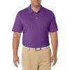 imageAmazon Essentials Mens Golf Polo Shirt MoistureWicking Quick Dry Short SleevePurple Heather