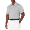 imageAmazon Essentials Mens RegularFit QuickDry Golf Polo Shirt  Discontinued ColorsLight Grey Heather