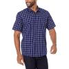 Navy Windowpane