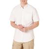 imageAmazon Essentials Oxford Shirts for Men  RegularFit ShortSleeveWhite