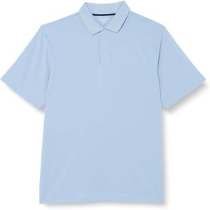 imageAmazon Essentials Mens Golf Polo Shirt MoistureWicking Quick Dry Short SleeveLight Blue