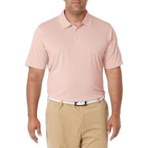 imageAmazon Essentials Mens Golf Polo Shirt MoistureWicking Quick Dry Short SleeveLight Pink