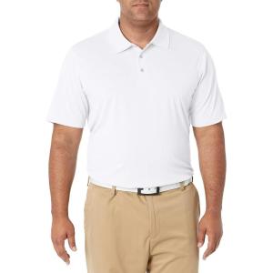 imageAmazon Essentials Mens Golf Polo Shirt MoistureWicking Quick Dry Short SleeveWhite