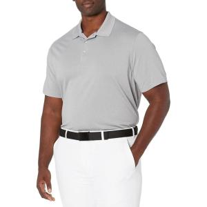 imageAmazon Essentials Mens RegularFit QuickDry Golf Polo Shirt  Discontinued ColorsLight Grey Heather