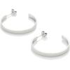 imageAmazon Essentials 14K Gold Plated Square Edge HoopSilver