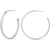 imageAmazon Essentials 14K Gold Plated Square Edge HoopSilver