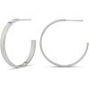 imageAmazon Essentials 14K Gold Plated Square Edge HoopSilver
