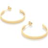 imageAmazon Essentials 14K Gold Plated Square Edge HoopYellow Gold