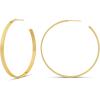 imageAmazon Essentials 14K Gold Plated Square Edge HoopYellow Gold