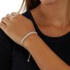 imageAmazon Essentials 14K Gold or Sterling Silver Plated Adjustable Cubic Zirconia Tennis Bracelet 95quotSilver