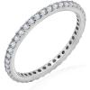 imageAmazon Essentials Rhodium Plated Single Row Pave Stackable Eternity Ring SizeRhodium