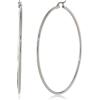 imageAmazon Essentials Stainless Steel Rounded Tube Hoop Earrings 50mm previously Amazon CollectionStainless Steel