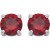 imageAmazon Essentials Sterling Silver Round Birthstone Stud Earrings previously Amazon CollectionCreated Ruby  July
