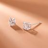 imageAmazon Essentials Sterling Silver Round Birthstone Stud Earrings previously Amazon CollectionCreated White Sapphire  April