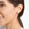 imageAmazon Essentials Sterling Silver Round Birthstone Stud Earrings previously Amazon CollectionRed Garnet  January