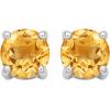 imageAmazon Essentials Sterling Silver Round Birthstone Stud Earrings previously Amazon CollectionYellow Citrine  November