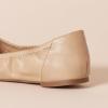 imageAmazon Essentials Womens Belice Slip On Ballet FlatBeige