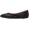 imageAmazon Essentials Womens Belice Slip On Ballet FlatBlack Faux Leather