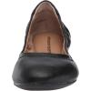 imageAmazon Essentials Womens Belice Slip On Ballet FlatBlack Faux Leather