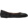 imageAmazon Essentials Womens Belice Slip On Ballet FlatBlack Faux Leather