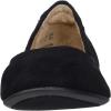 imageAmazon Essentials Womens Belice Slip On Ballet FlatBlack Microsuede