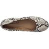 imageAmazon Essentials Womens Belice Slip On Ballet FlatBlack White Faux Snake Skin