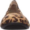 imageAmazon Essentials Womens Belice Slip On Ballet FlatLight Brown Leopard