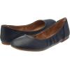 imageAmazon Essentials Womens Belice Slip On Ballet FlatNavy Faux Leather