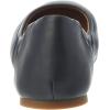 imageAmazon Essentials Womens Belice Slip On Ballet FlatNavy Faux Leather