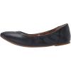 imageAmazon Essentials Womens Belice Slip On Ballet FlatNavy Faux Leather