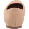 imageAmazon Essentials Womens Belice Slip On Ballet FlatTan Microsuede