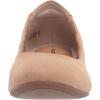 imageAmazon Essentials Womens Belice Slip On Ballet FlatTan Microsuede