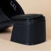 imageAmazon Essentials Womens Block Heel MuleBlack