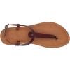 imageAmazon Essentials Womens Casual Thong Sandal with Ankle StrapBrown