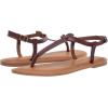 imageAmazon Essentials Womens Casual Thong Sandal with Ankle StrapBrown