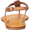 imageAmazon Essentials Womens Casual Thong Sandal with Ankle StrapCamel