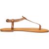imageAmazon Essentials Womens Casual Thong Sandal with Ankle StrapMushroom Brown