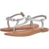 imageAmazon Essentials Womens Casual Thong Sandal with Ankle StrapSilver