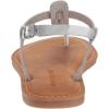 imageAmazon Essentials Womens Casual Thong Sandal with Ankle StrapSilver