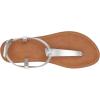 imageAmazon Essentials Womens Casual Thong Sandal with Ankle StrapSilver