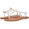 imageAmazon Essentials Womens Casual Thong Sandal with Ankle StrapWhite