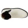 imageAmazon Essentials Womens Chunky Sole Chelsea BootEcru Faux Leather