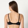 imageAmazon Essentials Womens Cotton Jersey Lined Plunge Bralette Pack of 2BlackWhite