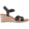 imageAmazon Essentials Womens Espadrille Wedge SandalBlack