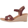 imageAmazon Essentials Womens Espadrille Wedge SandalBrown