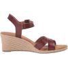 imageAmazon Essentials Womens Espadrille Wedge SandalBrown