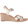 imageAmazon Essentials Womens Espadrille Wedge SandalGold